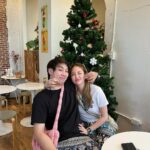 Nawat Phumphothingam Instagram - Hohoho~ 𝓒𝓱𝓻𝓲𝓼𝓽𝓶𝓪𝓼 or kiss me? 🎄🦌🛷✨