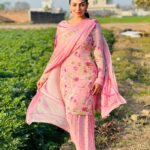 Neeru Bajwa Instagram - A walk in #nature …walks the soul back home #motherland #punjab