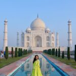 Neeti Mohan Instagram - A Wonderful morning at The Wonder of the world Taj Mahal 🫶🏻🌹