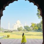 Neeti Mohan Instagram - A Wonderful morning at The Wonder of the world Taj Mahal 🫶🏻🌹