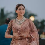 Neeti Mohan Instagram - Endless Lehenga Loving 😍 Big love to you Payal keyal, Mukul @mukul1588 Shrey Urja for this look. Loved my braid and minimal make up. Love you guys 🫶🏻 Styled by @shreyandurjastyle Outfit @payalkeyalofficial Jewellery @mortantra Potli bag @rubans.in Makeup @ritickasjalan Hair @aaliyahussainhairmakeupcreator 📸 @themadeinheaven and @shubhamdancer #KunalKoMiliMukti