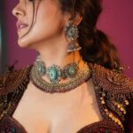 Neeti Mohan Instagram - Royally Ready for #SaReGaMaPa Grand Finale! Styling @shreyandurjastyle Outfit @marwarcouture @keyalsphere Jewellery @sangeetaboochra Hair @dwyessh_hairwizard @rasilaravariamua Makeup @ritickasjalan Photos @souravsharmaofficial
