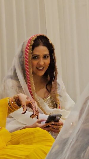 Neeti Mohan Instagram - To my most graceful , fun loving , beautiful wife..
A very Happy Birthday to you Aryaveer ki Maa .. 😍

I'm still trying to figure out how you seem to have 30 hours in a day , how you seem to find time for everyone and everything . Just stay the way you are and the world around you shall always smile .. 

A very Happy Birthday to you ❤️
Love you @neetimohan18
