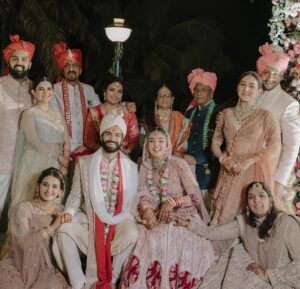 Neeti Mohan Instagram - Overjoyed and Beyond Grateful for such an auspicious occasion in our family. 

Papa had to miss our wedding due to health reasons but this time, in his presence the wedding felt complete. 

Thank you God for this 🙏🏼🥹

We feel blessed, as with folded hands we welcome Thakur Family in our lives. 

Welcome home @whokunalthakur 🌹🫶🏻

Ab tum bhi Mohana gaye ho! 

Golu! our choti bacchi @muktimohan wishing you a lifetime of happiness, prosperity and love ❤️ 

Sabka khayaal rakhna aur apna sabse zyaada.

Mud ke na dekho Dilbaro 😥

#KunalKoMiliMukti

Thank you for capturing these precious moments @themadeinheaven 🫶🏻