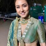 Neeti Mohan Instagram - 💛💚💛💚 Outfit: @mimamsaa Jewellery: @koharbykanika Stylist: @stylebysaachivj Team: @styledbynikinagda @sanzimehta777 @muskaanparakh Make up : @ritickasjalan Hair : @dwyessh_hairwizard Jamnagar Gujrat India