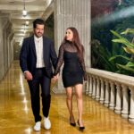 Neeti Mohan Instagram - Happy 5th Anniversary my Valentine 💌 ♾️ Meeting you, holding your hand and making a life together is like walking through a dream. With each passing year, my heart only grows deeper in love,respect and gratitude for you. You’re my rock, my strength and my main. Here’s to countless years of togetherness, parenthood and date nights. I love you ❤️ @nihaarpandya