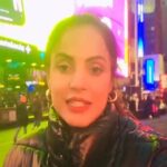 Neetu Chandra Instagram – Shooting for the trailer of #umraojaanada at #timessquare.. tom. 2pm. ❤️❤️❤️ New York time!!! 
See you all!! Times Square, New York City