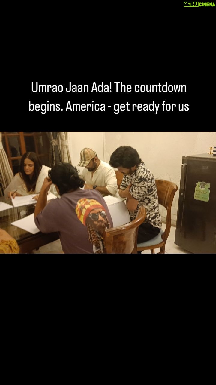 Neetu Chandra Instagram - Umrao Jaan Ada countdown begins!!! With @meit23shah @nituchandrasrivastava @rajeev.goswami @osmanwatali @rohit_pachauri @rinq_verma @rattandeepsingh_ @krishnakaliofficial @piloovidyarthi #ustour #umraojaan #umraojaanada #northamerica tour šā¤ļø