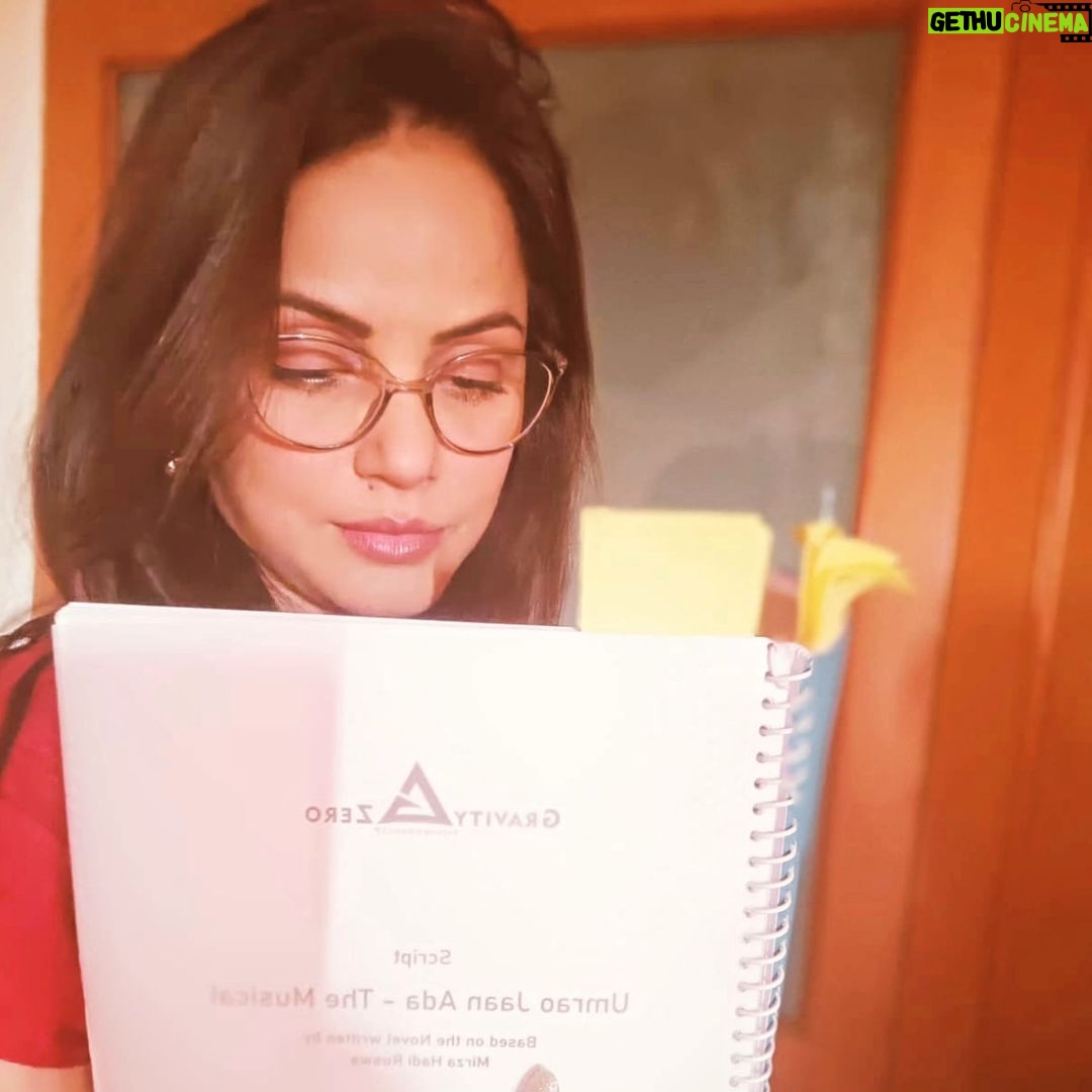 Neetu Chandra Instagram - Umrao Jaan Ada in my heart. Work in progress. ##umraojaanada #neetuasumrao @meit23shah @rajeev.goswami