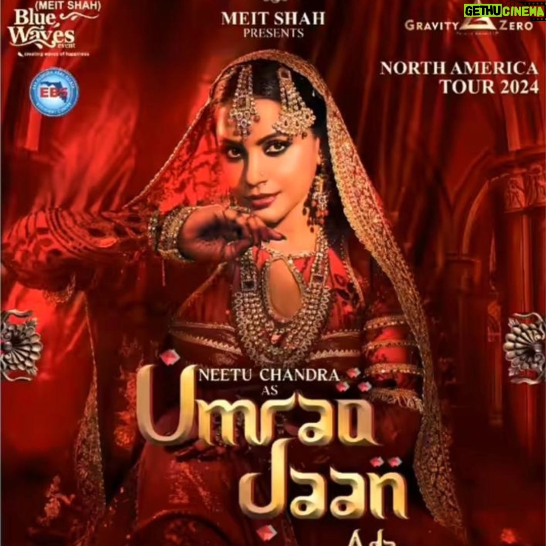 Neetu Chandra Instagram - Umrao Jaan Ada in my heart. Work in progress. ##umraojaanada #neetuasumrao @meit23shah @rajeev.goswami