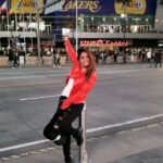 Neetu Chandra Instagram - My love for @lakers finally visited my favorite #staplecenter in #losangeles. Love it ❤️ #throwback #basketball is the love of my #life