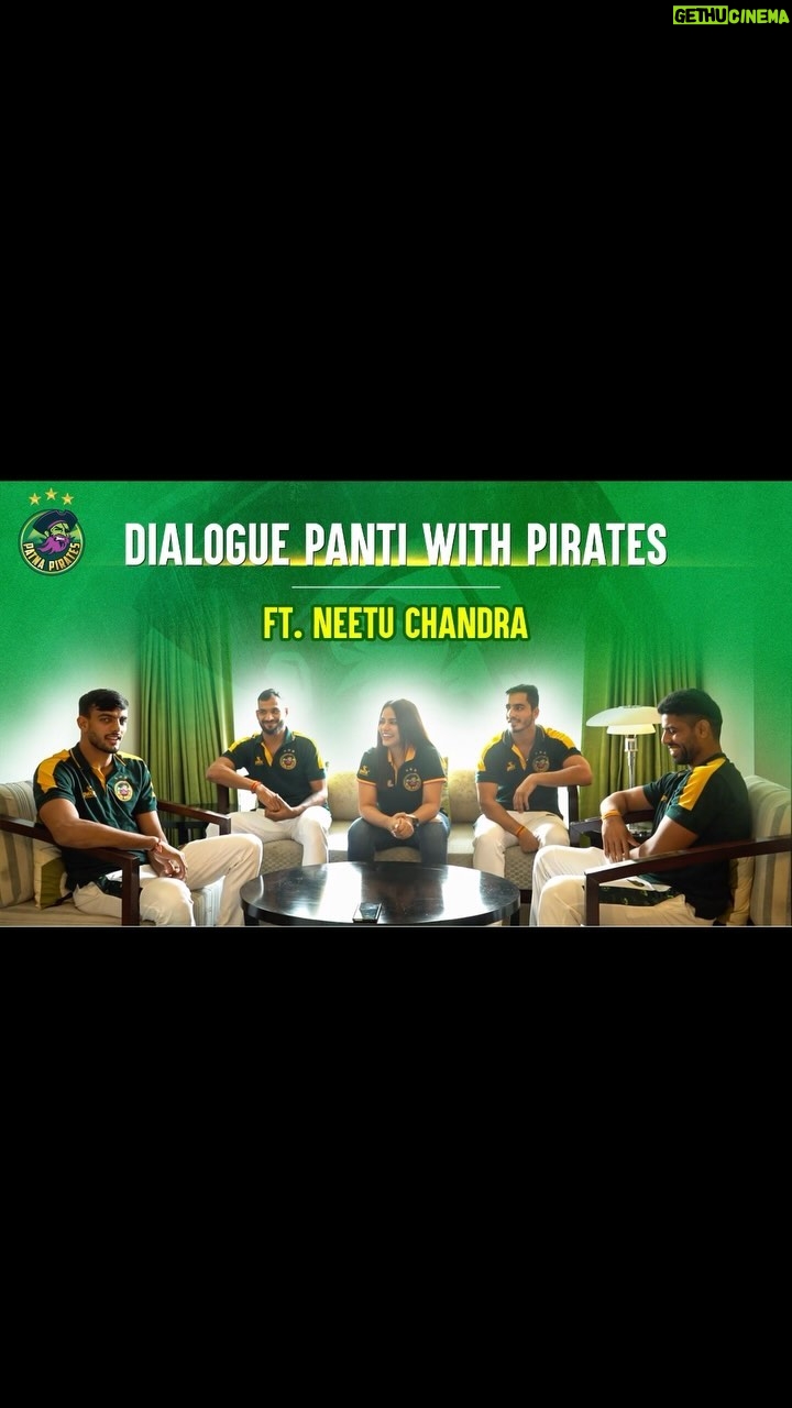 Neetu Chandra Instagram - Dialogue Panti with Pirates feat. @nituchandrasrivastava Join the Pirates as they get their inner Bollywood fanboy out. From Sholay to Rowdy Rathore this video has got it all π΄ββ οΈ Head to our YT channel to watch the full video or visit the link in the story #PatnaPirates #PirateHamla #GardaUdaDenge #ProKabaddi #GardaUdaDengePhirse #Season10