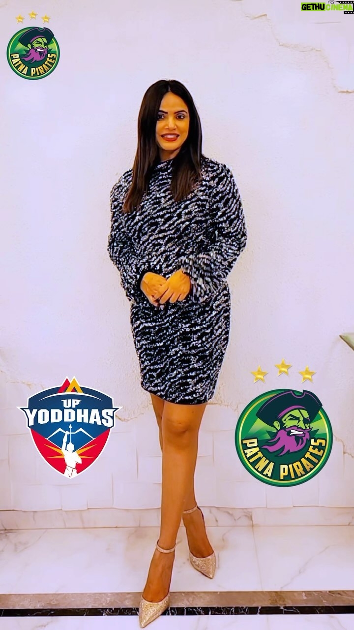 Neetu Chandra Instagram - Karenge naaye saal ki shuruaat Pirate Hamle ke saath Milenge aaj maidan par 9️⃣ baje #PatnaPirates #PirateHamla #GardaUdaDenge #ProKabaddi #FantasticPanga #GardaUdaDengePhirse #Season10 #UPvPAT