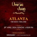 Neetu Chandra Instagram - Get ready, Atlanta! Experience the magic of 'Umrao Jaan Ada' live at the Roxy Theater on April 21st! Secure your tickets now at Ticketmaster or www.UmraoJaanAda.com @meit23shah @umraojaan @nituchandrasrivastava @rajeev.goswami @irfanksiddiqui @gravityzeroent @salimmerchant @salimsulaimanmusic @sulaiman.merchant @stu_telang @sandip.blocks @dotblocks.india @pankajrkothari . . #UmraoJaanAda #UmraoJaanAdaOnTour #NorthAmericaTour #GetReadyForMagic #WestEndExperience