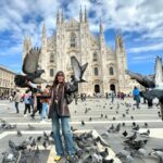 Neslihan Atagül Instagram - Başıma konan talih kuşunu görmek için 👉🏻🙄😍 Milan,Italy