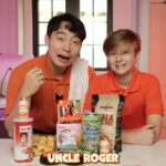Nigel Ng Instagram - Trying Asian snack with honorary Asian @cooking_with_kian