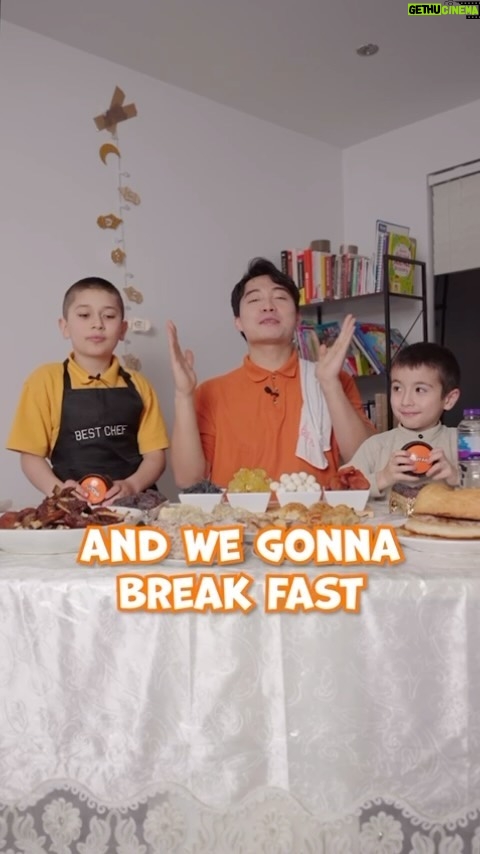 Nigel Ng - 369K Likes - Uncle Roger break fast with kids during Ramadan 🍽️
For those asking: you can get the talking buttons from my merch store, link in bio