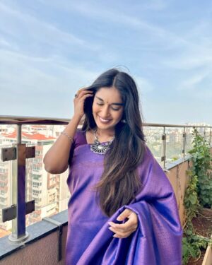 Niharika Nm Instagram - Happy Diwaliiii from me and mine to you and yours 🪔🥰

Styled by my mumma and full photoshoot, production, everything done by my dad and  baby brother 🧿❤️ 

This was a family production.