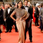 Niharika Nm Instagram - Had the pleasure of watching the world premiere of Kennedy last night at @festivaldecannes ✨ Love love love that Indian cinema is being celebrated in the same prestigious Grand Lumiere Theatre as Martin Scorsese, Wes Anderson movies. Big win for India 🇮🇳 So proud @anuragkashyap10 @zeestudiosofficial @goodbadfilmsofficial 👏🏻 Wearing @shantanunikhil Jewelry @outhousejewellery