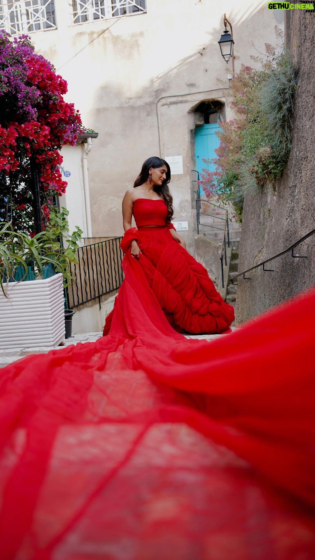 Niharika Nm Instagram - What do you mean I’m a walking red flag? 🚩💃 Wearing custom @shantanunikhil Jewelry @anayah_jewellery Styled by @anaitashroffadajania Assisted by @neonasanjaybahri Shot by @vivianambrose Edit @yashpania