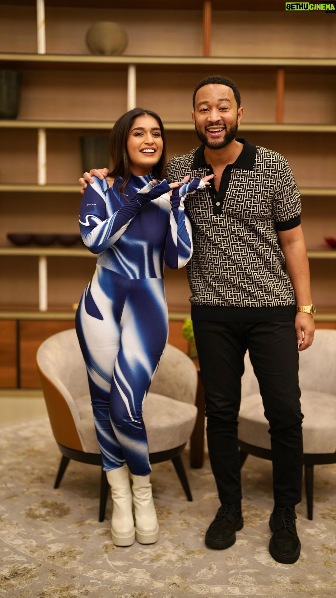 Niharika Nm Instagram - Met my number 1 fan the other day to chit chat. 😌 Curious on how this came to be? Head to @walkersandco.india and discover more unique and fun collaborations. 🎥 @vivianambrose #Collaboration #KeepWalkingIndia #JohnnieWalkerRefreshingMixerNonAlcoholic #WalkersAndCo