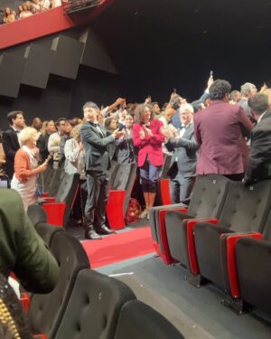 Niharika Nm Instagram - Had the pleasure of watching the world premiere of Kennedy last night at @festivaldecannes ✨
Love love love that Indian cinema is being celebrated in the same prestigious Grand Lumiere Theatre as Martin Scorsese, Wes Anderson movies. Big win for India 🇮🇳

So proud @anuragkashyap10 @zeestudiosofficial  @goodbadfilmsofficial 👏🏻

Wearing @shantanunikhil 
Jewelry @outhousejewellery
