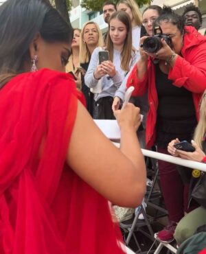 Niharika Nm Instagram - I had my red carpet moment you guys!!! 🥺 Growing up with body image issues and extremely low self confidence I never in my wildest dreams would’ve imagined being able to do something like this. I truly don’t know what to say but thank YOU for having my back on this crazy journey we’ve been together since I started making videos as a 16 year old. I’m forever grateful to YOU ❤️

@shantanunikhil thank you for making me feel like a princess and letting me be your muse and @anaitashroffadajania I could never have a big moment that you’re not a part of and I never will 🫶🏻

@brut.india THANK YOU for honouring me with this opportunity! I’m so so grateful 🙏🏻

A massive thank you to my team for being the best support system. @parulpparmar I truly don’t know what I’d do without you being there for me every single moment. You make me a better person!
 @viraj_sheth it’s been almost a decade and you still continue to believe in me even when I don’t
  @vivianambrose thank you always having my back 🫶🏻

Wearing custom @shantanunikhil 
Earrings @renuoberoiluxuryjewellery 
Ring @anayah_jewellery 

Styled by @anaitashroffadajania 
Assisted by @neonasanjaybahri 
Shot by @vivianambrose 
HMU: Mel, Julia @jmronquilloglamteam @jm_honeyz
