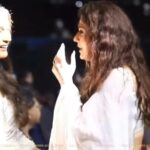 Niharika Nm Instagram - There’s not a single feeling in the world that compares to seeing my beautiful mumma beaming 🤍 Also, please swipe to see me fully blushing coz THE Nayanthara said the nicest things to me and my heart was too weak 🥺 Thank you for the honour and the memories @behindwoodsofficial 🙏🏻