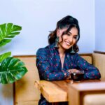 Niharika Nm Instagram - Guess who I was smiling at? 🙈 Wearing @drishtizahabia 📷 @sairaj_prashant_parab