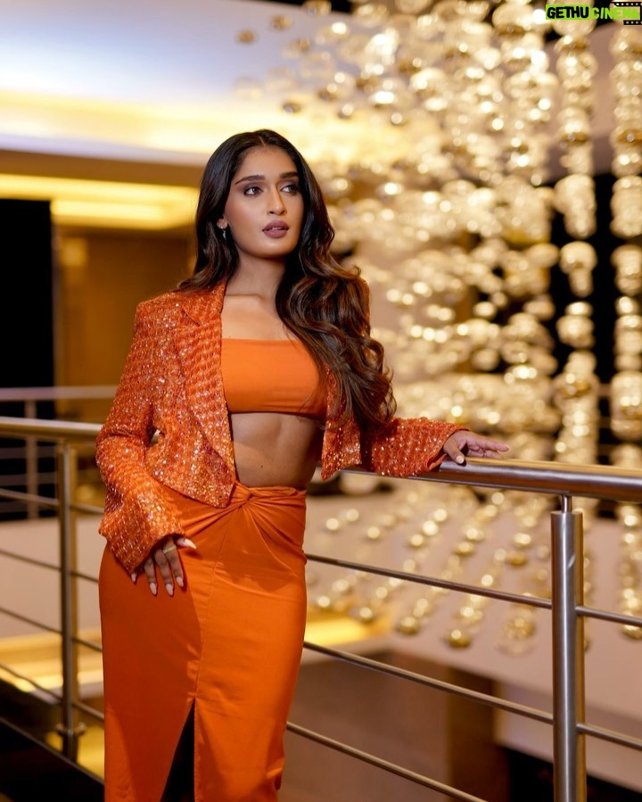 Niharika Nm Instagram - Had so much fun hosting the critics choice awards last night π₯° Wearing my fav @arpitamehtaofficial @arpita__mehta π MUA @sakhshisabhaney_makeup Hair @akshatahonawar Shot by @sairaj_prashant_parab