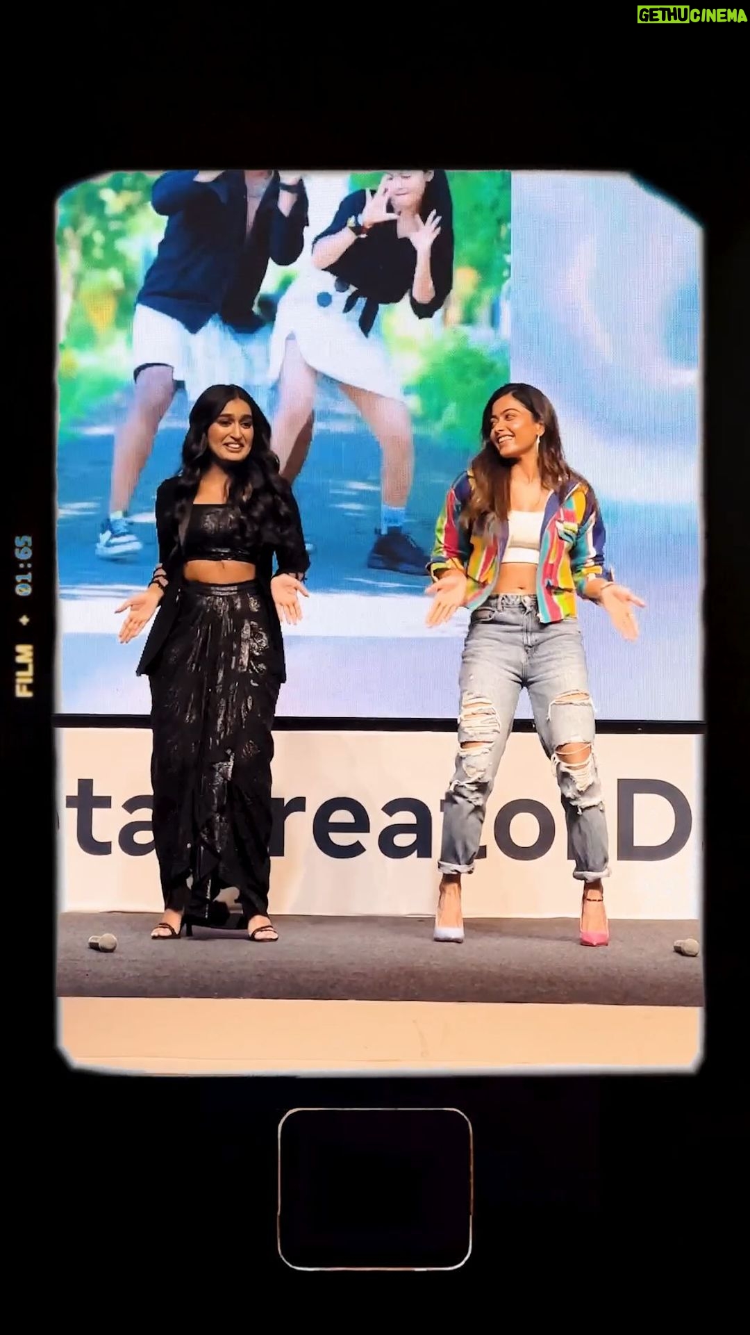 Niharika Nm Instagram - Hyderabad, you were something else. 🥺❤️ The sound of y’all screaming and hooting is still ringing in my ears. I’m still trying to process everything. Thank you so much for all the love and for being so incredibly warm and kind to me.I love you SO MUCH. ❤️ @metaindia @ankit_rihal @ladyroxpop @akirahin @shreyajain.301 @_sweta_ I love you guys 🥺 Thank you for this incredible experience.❤️ #MetaCreatorDay 🎥 @adityabhansali_ 😘