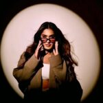 Niharika Nm Instagram - The ajab si adayein in my aankhey is actually partial blindness coz I can’t see without glasses. 🫠 📸@vivianambrose 💃 @shravyavarma 🧥 @balavofficial