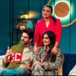 Niharika Nm Instagram - Always a good time with my #1 fan @kartikaaryan 😌😂 ❤️ #socialmediastarwithjanice