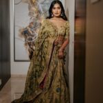 Niharika Nm Instagram - Happy Dussehra 💛☺️ Wearing @archanajaju.in 📸 @sairaj_prashant_parab