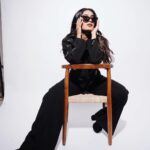 Niharika Nm Instagram - Means how to wear shades indoors and not feel stupid Wearing @cilvrstudio MUA @skinbysakhshi Hair @vhairforu 📸 @sairaj_prashant_parab @bhushan_sadani