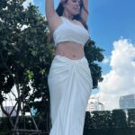 Nikita Rawal Instagram - Soft landing in 2024 ❤️💓 #nikitarawal #2024 #newyear #selflove #white #pool #waterbaby