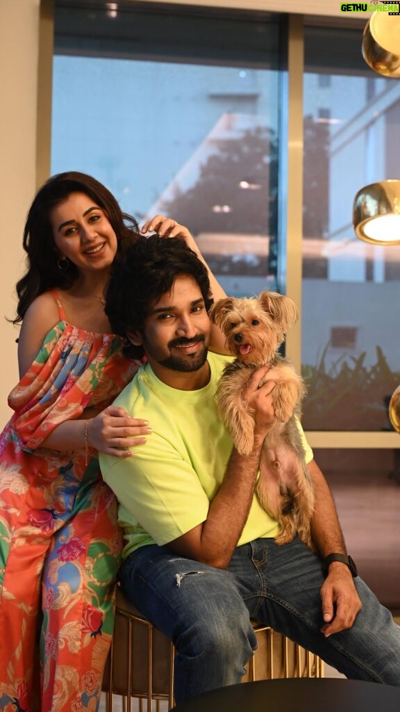 Nikki Galrani Instagram - Love was in the air as @chennaitimestoi captured the sweet moments of these adorable love birds, with the city itself playing Cupid in their enchanting love story! 💕🏙 In frame - @aadhiofficial & @nikkigalrani Styled by- @nikhitaniranjan Nikki’s Outfit- @houseoffett Aadhi’s Outfit- @urbanrevivo Makeup and Hair : @thesamanthajagan and #teamsam #GlamourUnleashed #BridalPhotography #MUA #BridesOfTheDay #PicturePerfect #SamanthaJaganMagic #adshoot #models #ValentinesDayMagic #ChennaiCupid [ Nikkii Galrani Pinisetty, Love Birds, Valentines Day, Samantha Jagan, Times of India, Makeup , Shoot, Love, Cupid ] Chennai, India