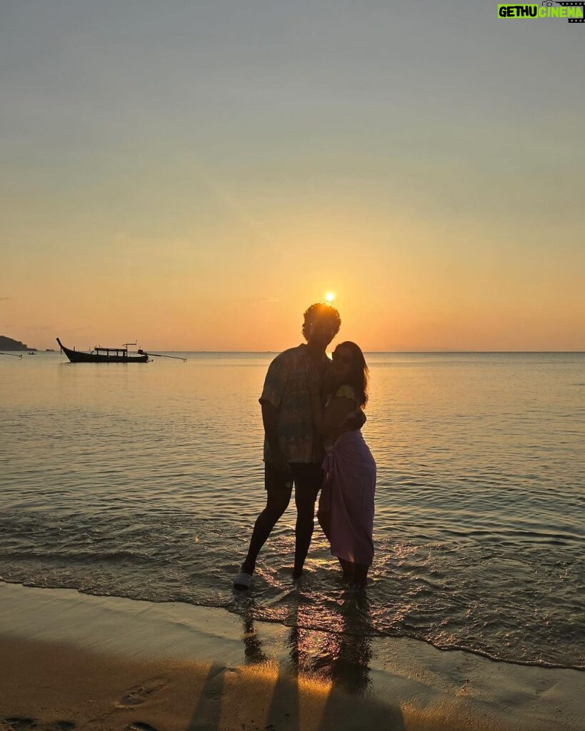 Nikki Galrani Instagram - One blissful week of beaches, the most beautiful sunsets, passion fruit shakes & fun adventures in #KohSamui ♥ @gtholidays.in Nikki Beach Koh Samui Thailand