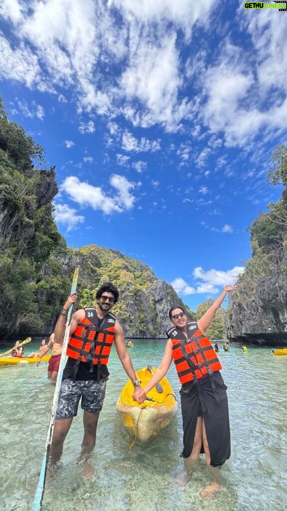 Nikki Galrani Instagram - Endless Blue 🌊 Elnido, Palawan, Philippines