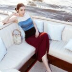 Nittha Jirayungyurn Instagram - Tory Burch pop-up and #TMonogram after party in the sunset 🌅🌊 #ToryBurchICONSIAM #ToryBurchThailand