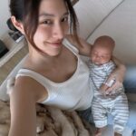 Nittha Jirayungyurn Instagram – เกาะเเน่นๆนะลูกน้าา🥰💗 @marin.makin_kuha