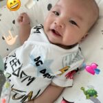 Nittha Jirayungyurn Instagram – 2months บอกรักแม่ได้แล้ว🤟🏻😛 @marin.makin_kuha