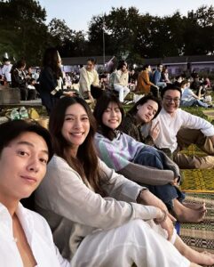 Nittha Jirayungyurn Instagram - The magic of cinema in Chiangrai⭐️ Thank you Chanel for supporting this great project @thailand_biennale @cinemaforall_thailand