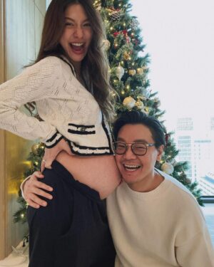 Nittha Jirayungyurn Instagram - Mr. Everything 🥰🎄 @saint_kuha