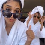 Nyla Usha Instagram - 😎🧖🏻‍♀️🏨 . #bestfriendsforeverrrrrrrr 💞