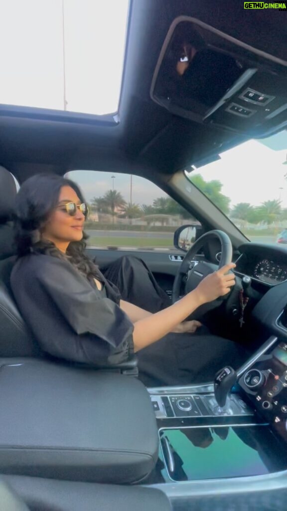 Nyla Usha Instagram - Take the wheel... Feel the feeling...💫