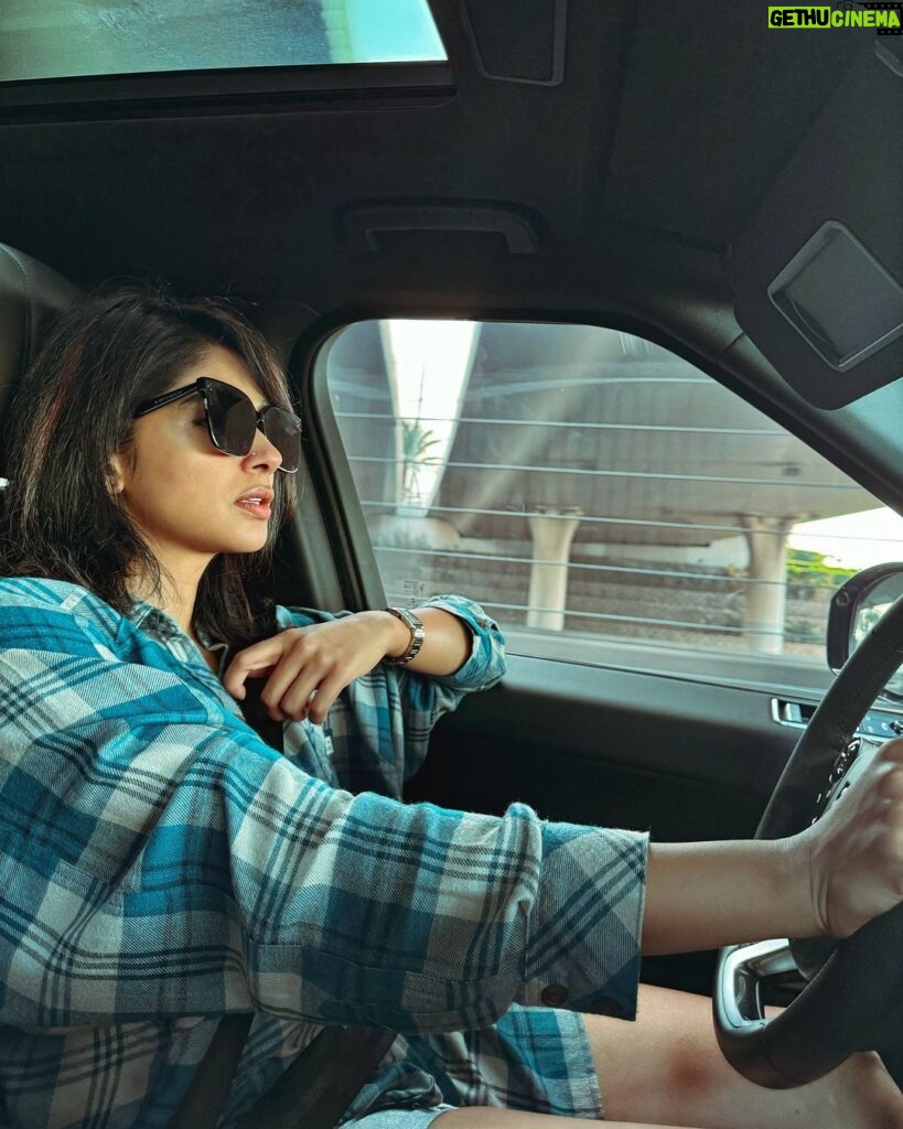 Nyla Usha Instagram - Leave sooner, drive slower, live longer💫