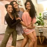 Nyla Usha Instagram – 🧚🏻‍♂️ 
My girl friends are better than yours👯‍♀️
@pushpamathew28 @adhipa