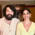 Nyla Usha Instagram – Clicked couple of years ago, when I went to him with a request to play a cameo in a movie that I was playing a part, and he obliged 💫
What a legend♥️ 
Happy bday dearest Mammookkaa🤗 @mammootty the best🤗