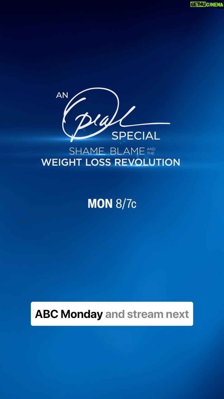 Oprah Winfrey Instagram - Today’s the day. “An #OprahSpecial: Shame, Blame, and the Weight Loss Revolution” airs tonight at 8/7c on @abcnetwork and on @hulu tomorrow.